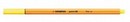 Ручка капил. Stabilo point-88 лимонно-желтая 0,4мм - популярная ручка для офиса (10) 88/24