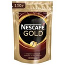 Кофе молотый в растворимом NESCAFE (Нескафе) Gold, сублимированный, 130 г, мягкая упаковка, 12402924 12402924