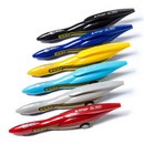 Ручка подарочная шариковая Alingar Car-pen, 0,7 мм, синяя, автоматическая, фактурный, цветной, пластиковый корпус, картонная упаковка AL4845
