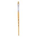 Кисть щетина "Sonnet" овальная №4 (10мм), короткая ручка, покрытая лаком, ЗХК 240331/4