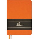 Ежедневник датированный 2024 фА5 352стр., deVENTE. Nobile оранжевый, в термоусадочной пленке 2332449