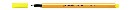 Ручка капил. Stabilo point-88 желтая 0,4мм - популярная ручка для офиса (10) 88/44