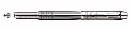 Ручка Пятый пишущий элемент PARKER Parker I.M. Premium Shiny Chrome Chiselled CT (цвет чернил черный, F) S0976090