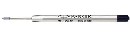 Стержень д/шар. ручки объемный QuinkFlow Ball Point черный, 98мм, F, 0,8мм, метал. корпус, блистер 1950367