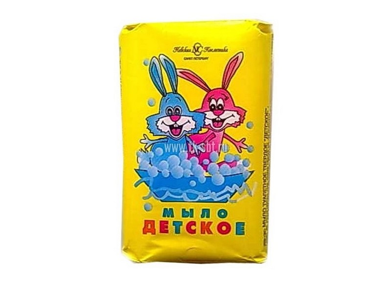 Мыло детское с зайцем 90 г.