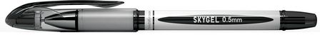 Ручка гелевая Erich Krause SKYGEL черная, корпус черный, стержень 0.5 мм (12/144) 39023