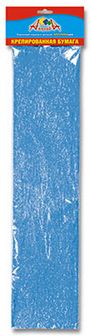 Набор цветной бумаги, крепированной, 50*250см, "Голубой перламутр", Апплика. С0307-29