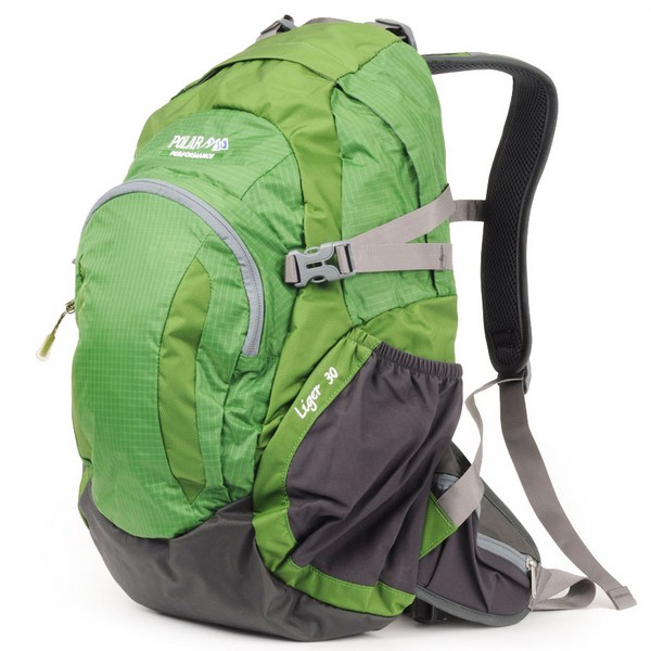 Рюкзак 33*50*23см, зеленый, мягкая спинка, Polar П1606-09