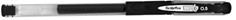 Ручка гел. Flexoffice Tepco, грип, 0.5 мм, черная (12/600) FO-GEL08 BLACK