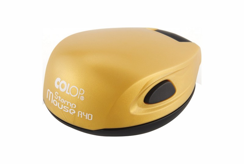 Оснастка для штампа Stamp Mouse R40 goldyellow диаметр 40мм R40 goldyellow