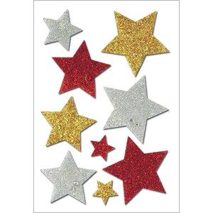 Наклейка HERMA MAGIC Новый Год "Бриллиант звезды" 6528