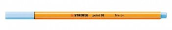 Ручка капиллярная Stabilo point-88 синий лед 0,4мм - популярная ручка для офиса (10) 88/11