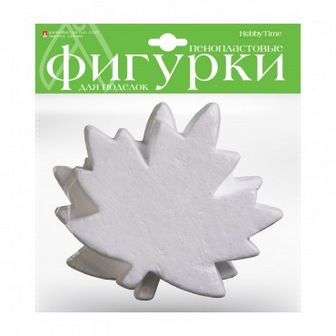 ПЕНОПЛАСТОВЫЕ ФИГУРКИ "КЛЕНОВЫЕ ЛИСТЬЯ", 125 ММ, 2 ШТ. 2-206/05