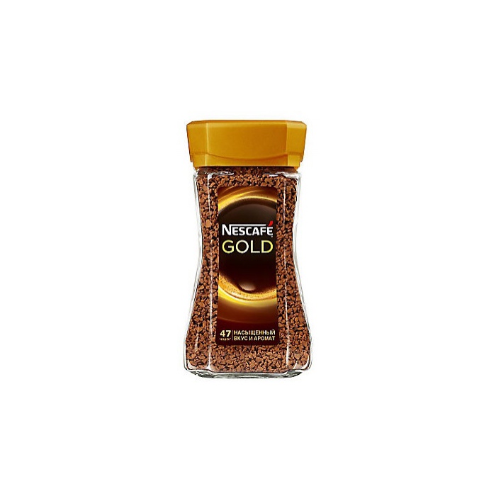 Кофе Nescafe Gold раств.субл.190г стекло,43916 946427