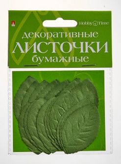 ДЕКОРАТИВНЫЕ БУМАЖНЫЕ ЛИСТОЧКИ. НАБОР №2 2-402/02