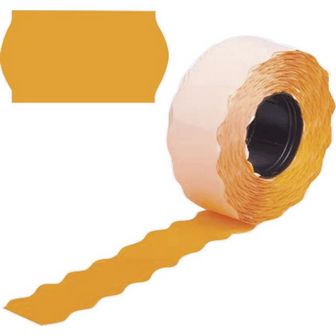 Этикет-лента  волна ф.22*12, оранжевые, deVENTE 2061704