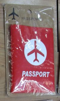 Обложка для автодокументов "PASSPORT" красная, Josef Otten 8967/2