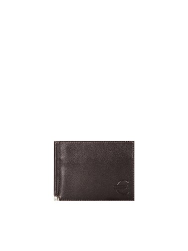 Зажим для купюр нат. кожа, коллекция "Largo", цв. коричневый, Fabula Z.9.LG.коричневый