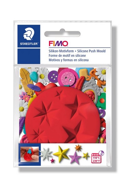 Формочки силиконовые "Звезды", Fimo 8725 20