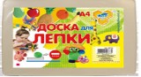 Доска для лепки фА4, белая, с бортиком, Пчелка (90) ДЛ-04