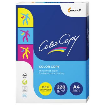 Бумага д/ксер. фА4 "Color copy clear" 250л, 220 г/м2,  (4). Mondi Business Paper. 