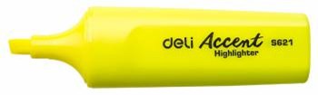Текстовыделитель Deli Accent Delight желтый, скошенный пиш. наконечник 1-5мм ES621yell
