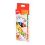 Карандаши 24цв. Deli ColoRun липа 2-х сторонние EC00520