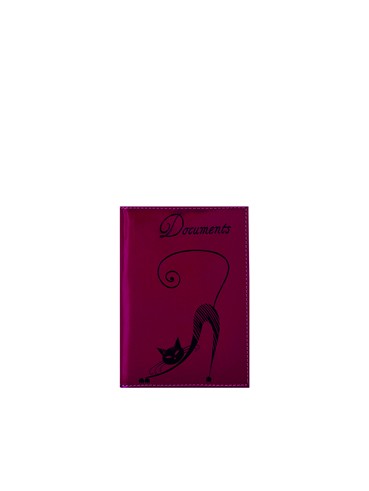 Бумажник водителя нат.кожа, сливовый, Fabula BV.35.SH.сливовый