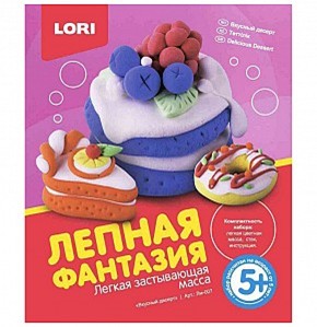 Набор для детского творчества: Лепная фантазия "Вкусный десерт", LORI Лм-007