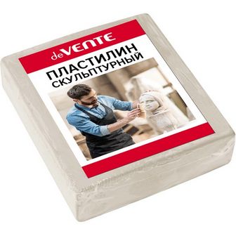Пластилин скульптурный 500 гр, "deVENTE. ART" белый, мягкий 8042908