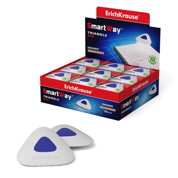 Ластик ErichKrause Smart Mini Triangle с центровкой (36/1440) 45552
