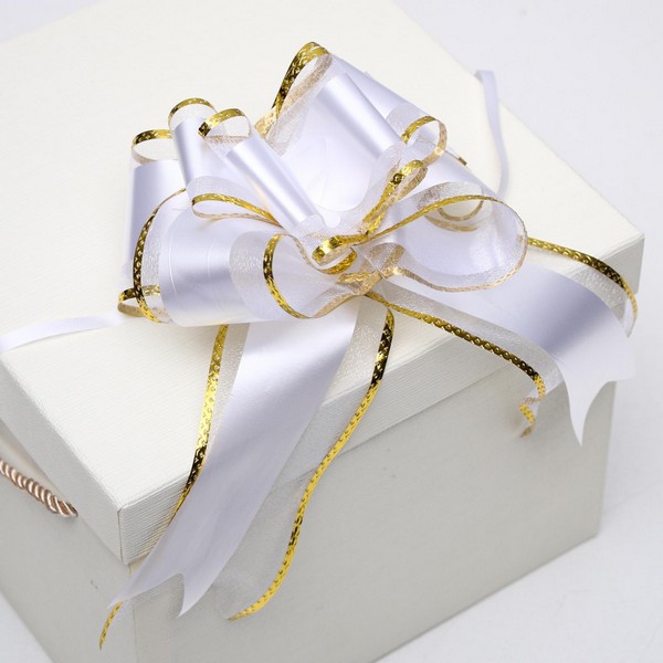 Бант-бабочка №7 бел. + 1020433