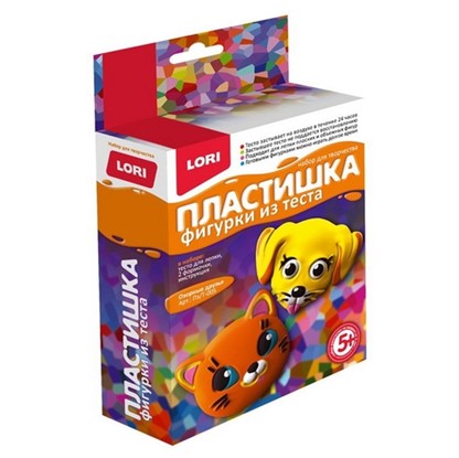 Набор для детского творчества: Фигурки из теста "Пластишка. Озорные друзья", LORI Пз/Т-005