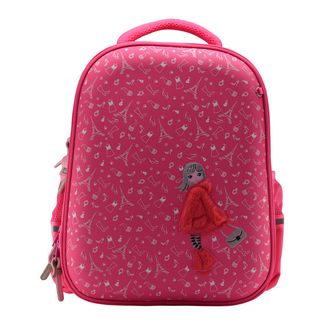 Рюкзак школьный "НАСТРОЕНИЕ" с эргономичной спинкой, розовый 12-001/29