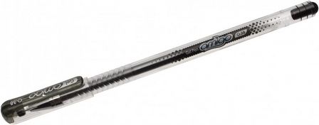 Ручка гел. FLEXOFFICE AMIGO, 0.38 мм, черная (12/600) FO-GEL015 BLACK