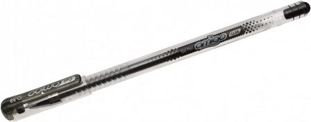 Ручка гелевая FLEXOFFICE AMIGO, 0.38 мм, черная (12/600) FO-GEL015 BLACK