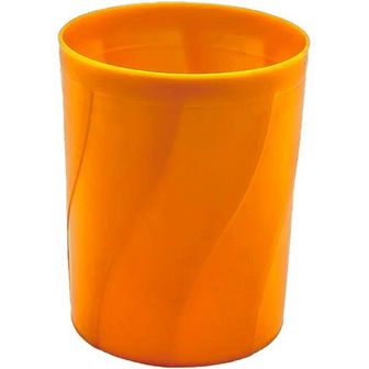 Подставка (стакан) для пишущих принадлежностей "deVENTE" непрозрачная оранжевая 4104920