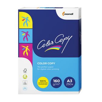 Бумага д/ксер. фА3 "Color copy clear" 250л, 160 г/м2,  (5). Mondi Business Paper. 137099