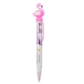 Прикол ручка световая "Фламинго", цвета МИКС   4304079    4304079