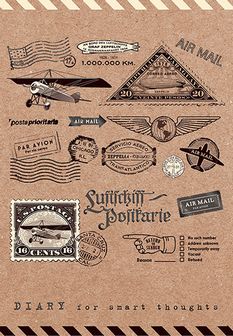 Ежедневник фА5, обл. 7БЦ,тиснение, стилиз. блок 100л. "Крафт. Паттерн", КТС-Про С3531-04