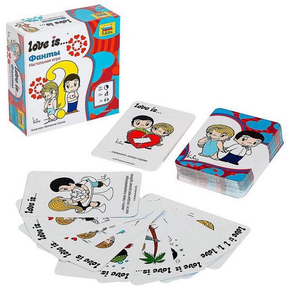 Настольная игра "Love is...Фанты" 8955 1414649 1414649    