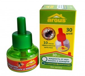 Жидкость от мух, мошек, комаров ARGUS 30мл б/запаха (30ночей) AR-009