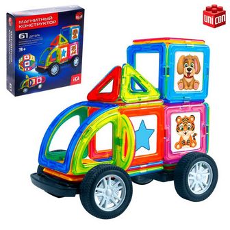 Магнитный конструктор "Magical Magnet", 61 деталь, №SL-01480A 3568170 SL-01480A