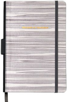 Записная книжка 140х205, на резинке 80л., обл. кожзам. 7Б "Полосатый стиль" ляссе, КТС-про С5908-01