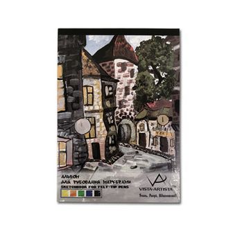 Альбом для маркеров 40л., ф.А4 " "VISTA-ARTISTA. SDM" плотность 70 г/м2 19327783352