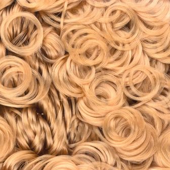 Волосы для кукол и игрушек (кудрявые) 70 г.,  натуральный блондин "HobbyBe"  HAR-1