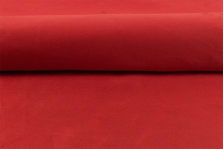 Искусственная замша WOVEN SUEDE "PEPPY" ФАСОВКА 35 x 50 см 175±5 г/кв.м 100% полиэстер scarlet (красный) 18-1551