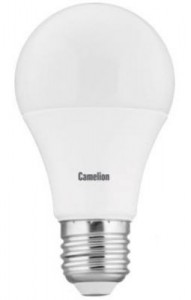 Лампа светодиодная Camelion ЛОН A60 E27 11W(880lm 270°) 4500K 4K матов. 109x60 пластик LED11-A60/845/E27 LED11-A60/845/E27