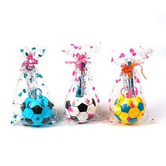 Набор настольный детский Футбольный мяч МИКС 5 предметов(2карандаша+линейка+ножницы+подставка)671500   671500