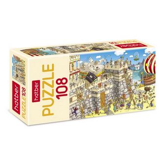 Пазл 108 эл., "Осада крепости", Хатбер 108ПЗ4_22151
